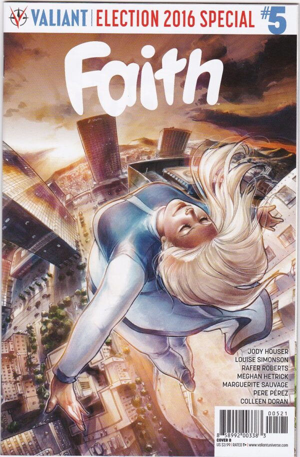 Faith (2016 Valiant 2nd Series) #5 Cover B NM