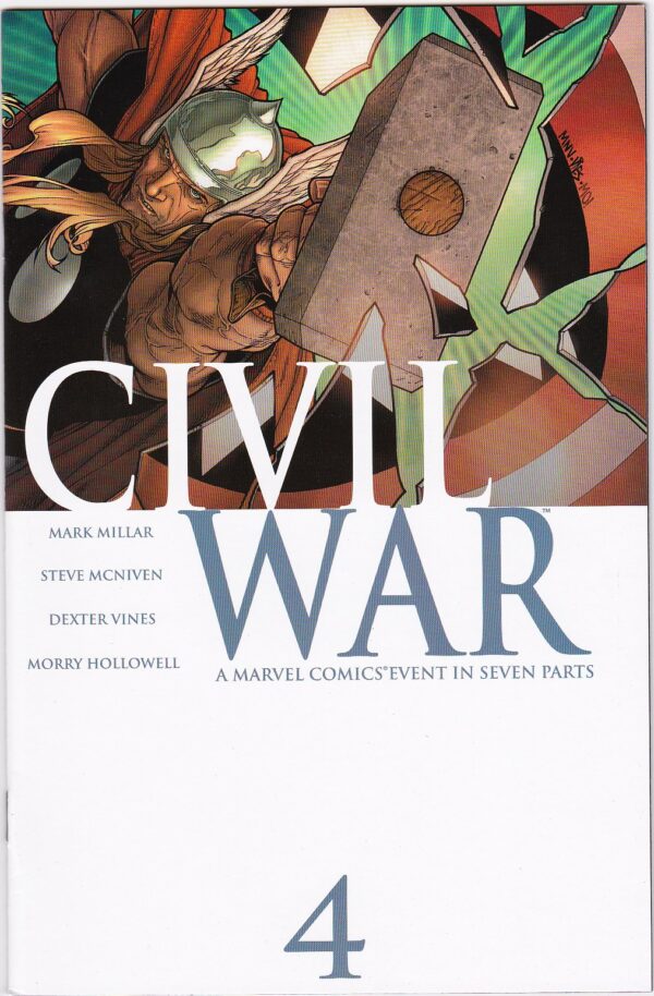 Civil War (2006 Marvel) #4 NM+