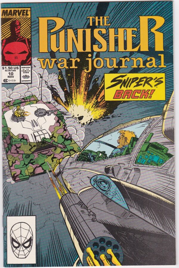 Punisher War Journal (1988 1st Series) #10 NM+