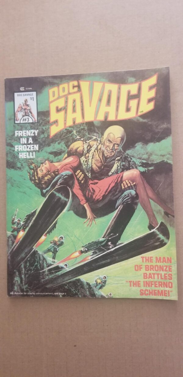 Doc Savage (1975 Marvel Magazine) #3 VF/NM
