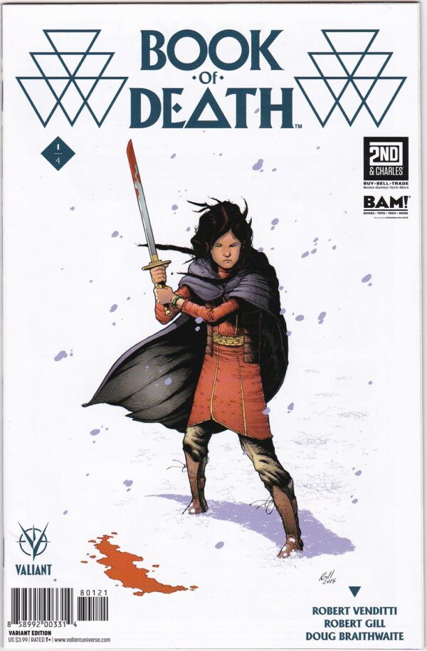 Book of Death (2015 Valiant) #2 BAM Variant VF/NM