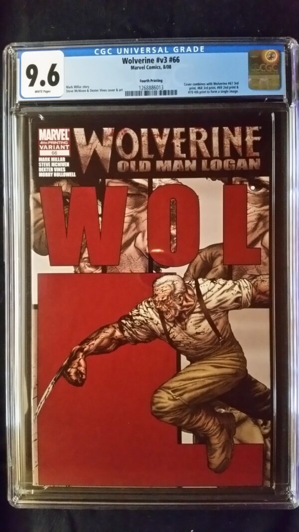 Wolverine (2003 2nd Series) #66 4th Print Variant CGC 9.6