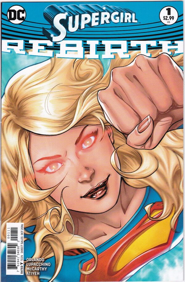 Supergirl Rebirth (2016) #1 Rebirth NM