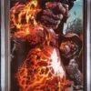 Superman Unchained (2013 DC) #9 Finch Variant CGC 9.8 1:25 - Image 2