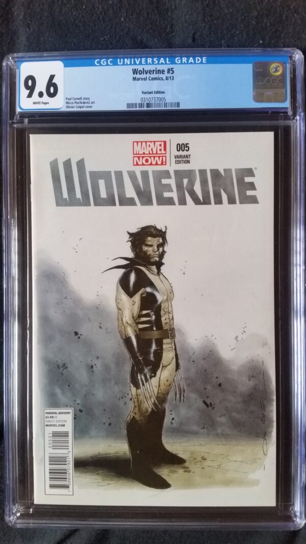 Wolverine (2013 4th Series) #5 Coipel Variant CGC 9.6 1:50