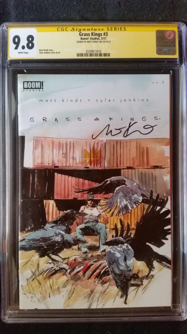 Grass Kings (2017 Boom) #3  CGC SS 9.8  1x Kindt