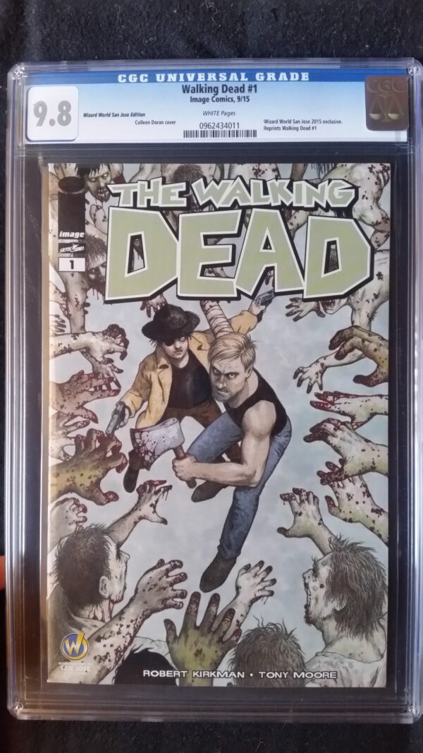 Walking Dead (2003 Image) #1 Wizard World San Jose Variant CGC 9.8