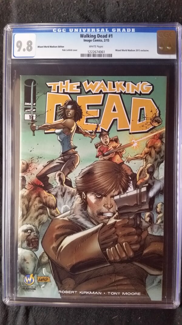 Walking Dead (2003 Image) #1 Wizard World Madison Variant CGC 9.8